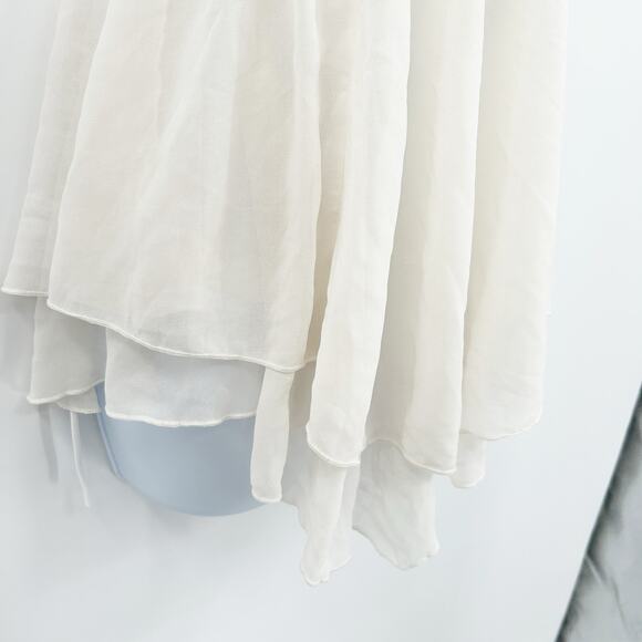 Lucy In The Sky Womens Fairy Coquette Embroidered Floral Halter Romper Size XS - Picture 4 of 9